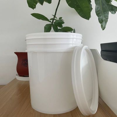 1-20L secchio con manico e coperchio facile da aprire contenitore di imballaggio a tamburo di qualità alimentare