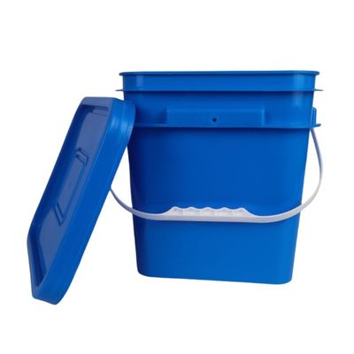 Polipropilene/HDPE 1L 2L 3L 4L 5L 7L 8L 10L secchi quadrati con coperchio strumento per il beneficio
