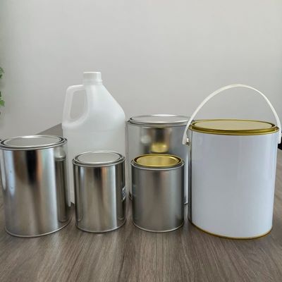 Trasferimento di calore 200ML-25L secchioni di plastica rotonde con manico 100% di materiale PP vergine