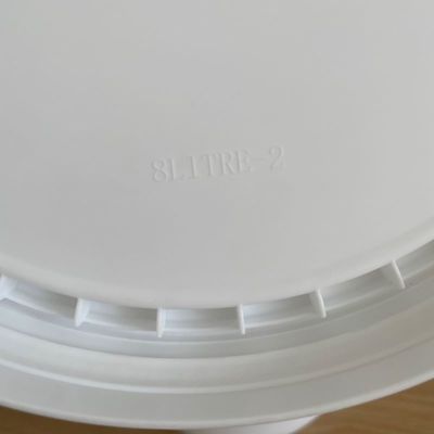 Strumento personalizzato 2L 5L 8L 10L 20L 25L 5 galloni secchio di plastica con coperchio e maniglia durevole