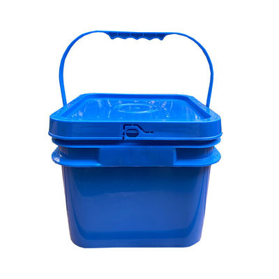 Bottile di plastica industriale con coperchio a manico Bottile quadrato multifunzione