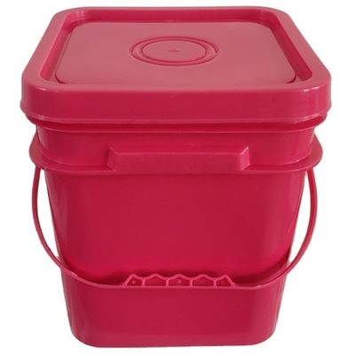 Botti di plastica quadrata durevole 1-25L in colore bianco per la conservazione e la resistenza agli urti
