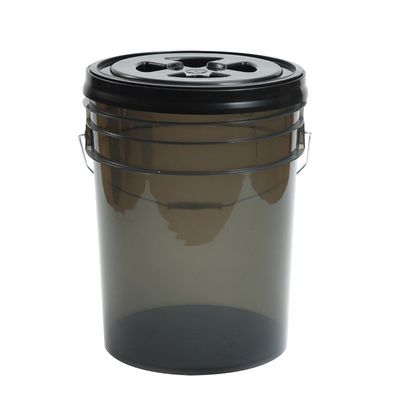 Bottine di plastica stampate in gravura da 25 litri con coperchio durevole e personalizzabile