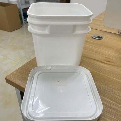 Sigillo anti-manipolazione 5L 6L secchio quadrato con coperchio sigillato e secchio di plastica stampato con logo