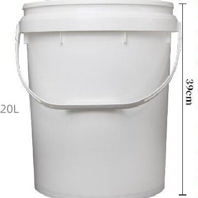 Bottile e secchio di plastica giallo per 1L 2L 3L 4L 5L 8L 10L 15L 18L 20L Capacità