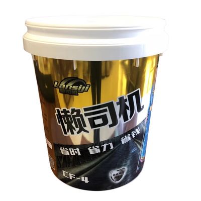 Fornitura di secchi di plastica con manico di secchi di plastica epossidica certificati da GAP/ISO/FDA