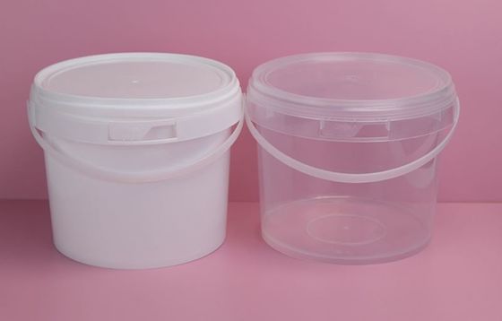 500 ml/750 ml/1000 ml secchi rotondi di plastica per piccoli alimenti con coperchio sigillato e materiale