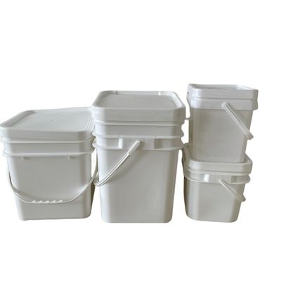 Manico in polipropilene Bottine quadrate di plastica 4L 5L 6L 8L 10L per il trasporto di bevande