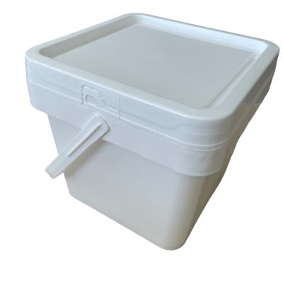 Manico in polipropilene Bottine quadrate di plastica 4L 5L 6L 8L 10L per il trasporto di bevande