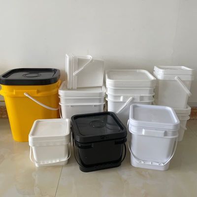 Manico in polipropilene Bottine quadrate di plastica 4L 5L 6L 8L 10L per il trasporto di bevande