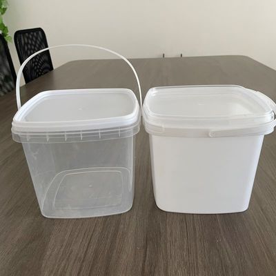 Manico in polipropilene Bottine quadrate di plastica 4L 5L 6L 8L 10L per il trasporto di bevande