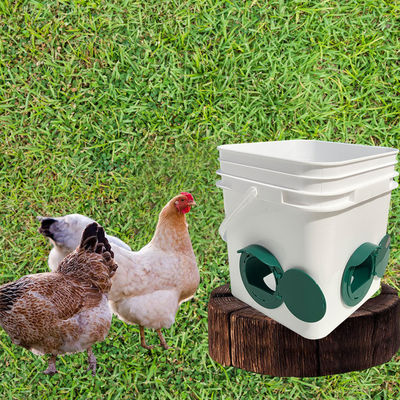Bottile di plastica quadrata a prova di perdite per l'acqua e l'alimentazione degli animali Spessore da 1,0 a 2,5 mm