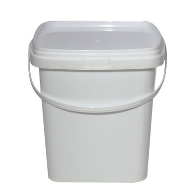 Bottile di plastica quadrato personalizzabile 500ml 1L 2L 3L 5L con opzione contenitore quadrato