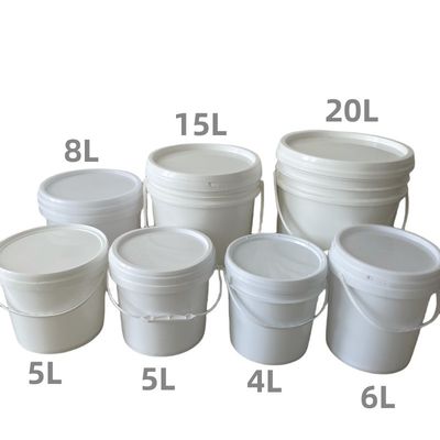 Strumento 5L / 8L / 10L Stampa personalizzata Scafo di plastica con coperchio