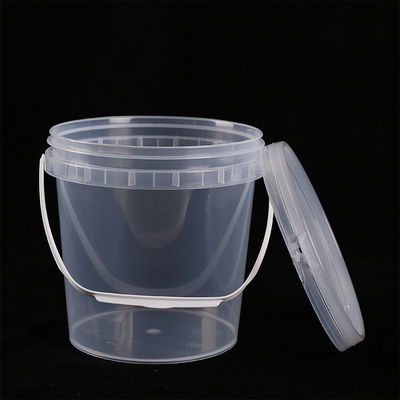 LOGO Stampato quadrato PP Plastic Bucket Mini Bucket per secchioni Copri e maniglie