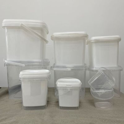 1L / 2L / 3L / 4L / 5L Pocket di stoccaggio Polypropylene quadrato resistente e versatile con coperchio