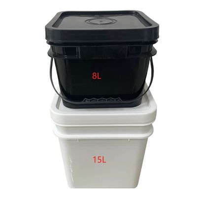 Scafo di plastica quadrata 1L/2L/3L/4L/5L Scafo di plastica rettangolare con coperchio