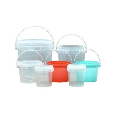 Contenitore di ciambelle trasparente con coperchio e manico 200 ml 300 ml 500 ml 750 ml 1L 2L 3L