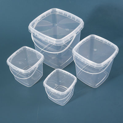 1.0-2.5 MM Spessore Jumbo Buckets con accessori maniglia coperchio Fatto in vasche di plastica