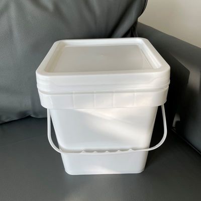 Bottile di plastica sigillato a forma quadrata da 5L per usi industriali e agricoli