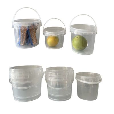 Logo personalizzato stampato in plastica di grado alimentare, bucket silk screen / trasferimento termico / stampa IML