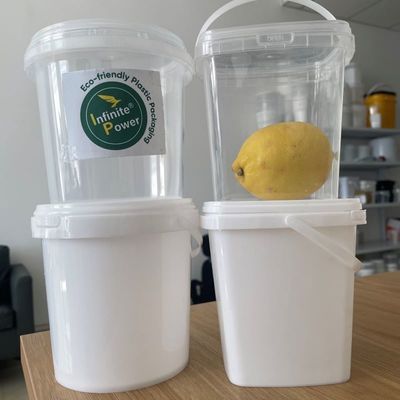 Contenitore quadrato trasparente di plastica per contenitori alimentari con spessore compreso tra 1,0 e 2,5 mm