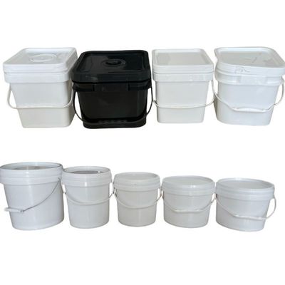 Contenitore in plastica quadrata da 20L con certificazione GAP/ISO/FDA e design personalizzabile