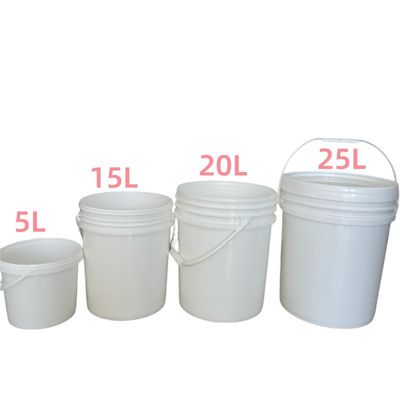 1L 2L 3L 4L 5L 6L 8L 10L 15L 20L 25L secchio di plastica con tappo a tenuta stagna e stampa IML