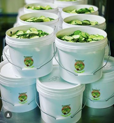 10 kg secchi di sottaceti con coperchio Contenitore antiperdite alimentare