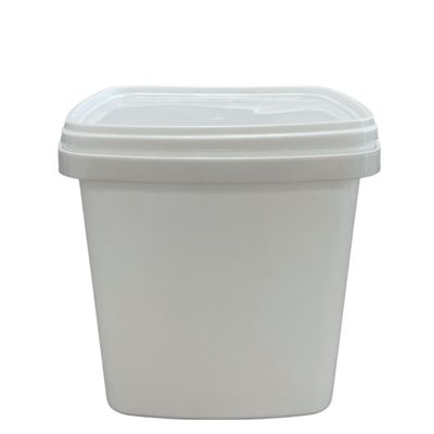 1 gallone cubo quadrato cubo di plastica quadrato e prova di perdite costruzione