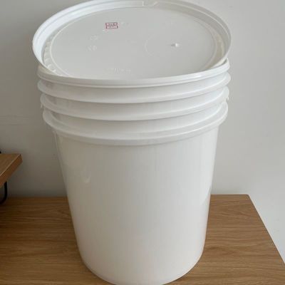 1.0 a 2.5 mm Spessore 5 galloni secchio con coperchio e metodo di stampa a schermo di seta