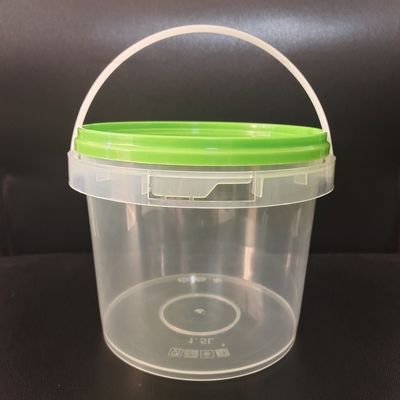 Proof di perdita e personalizzazione versatile Yogurt Cheese Pail in secchio di plastica con coperchio