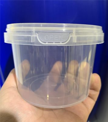 Proof di perdita e personalizzazione versatile Yogurt Cheese Pail in secchio di plastica con coperchio