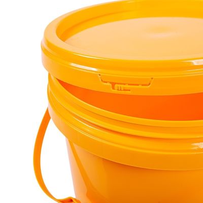 Barattolo di plastica rotondo quadrato da 25L da 300 ml con coperchio e manico di spessore da 1,0 a 2,5 mm