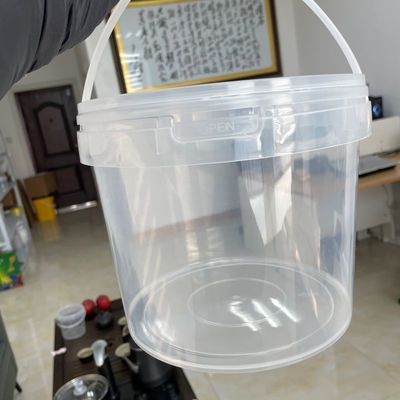 Fornitura di un contenitore di plastica da 300 ml da 5 litri con filtro di seta da stampa / trasferimento di calore / IML