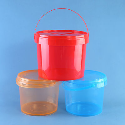 1l 2l 3l 4l 5l marmellata gelato yogurt secchio di plastica con maniglia e coperchio per la fornitura