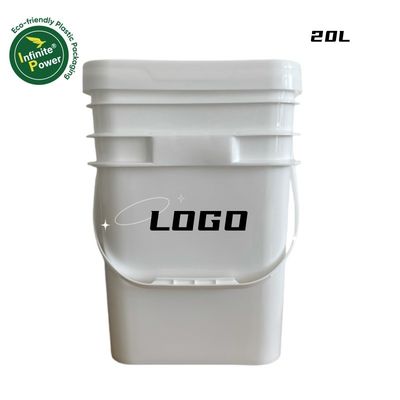 Bottile di plastica a potenza infinita con maniglia metallica 5L 8L 10L Certificato da GAP/ISO/FDA