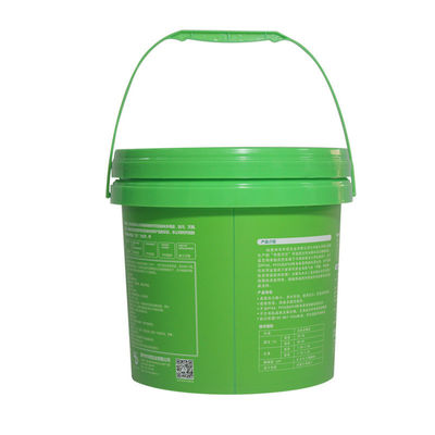 Bottine di plastica chimica da 20 litri con coperchio sigillato e stampa a trasferimento di calore