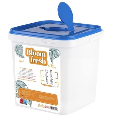Botti di plastica personalizzati da 300 ml a 500 ml a 750 ml con coperchio per gelato di yogurt pasta di aglio e salsa