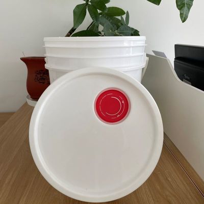 Personalizza un secchio di plastica da 1-25L con coperchio e maniglia