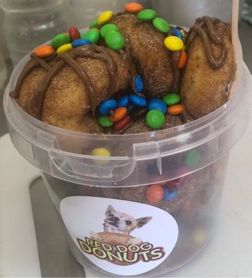 1.0-2.5 MM Spessore 48 oz 1.5L Mini Donut Bucket in polipropilene per la stampa OEM