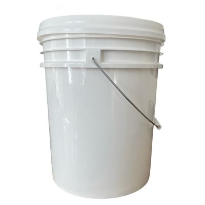 Bottile di plastica in polipropilene da 20 litri con manico e coperchio per 5 galloni Bottile per vernice