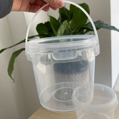 Personalizza YES 2L 3L 4L 5L Scafo di plastica con coperchio nero e resistente