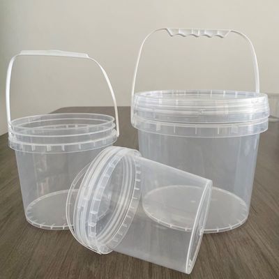Personalizza YES 2L 3L 4L 5L Scafo di plastica con coperchio nero e resistente