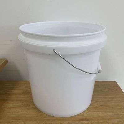 Botti di polipropilene da 10 litri con coperchio e manico OEM Contenitore di vernice in plastica da 2 galloni