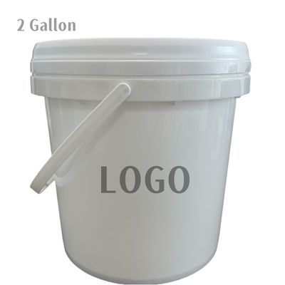 Stampa di trasferimento termico 2 galloni secchio di plastica con coperchio spessore 1,0-2,5 mm