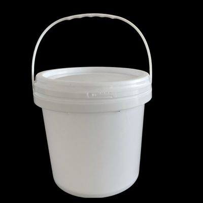 Improntazione su pellicola di seta/trasferimento di calore/IML di secchi di plastica bianchi personalizzati per alimenti per animali domestici