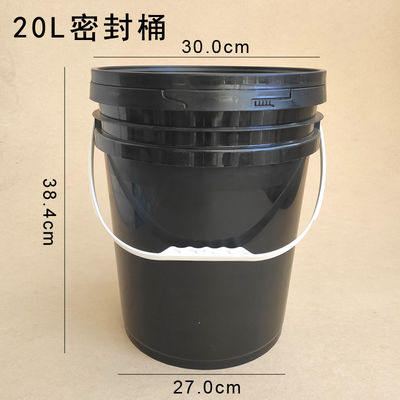 5L 10L 20L secchio di plastica con coperchio ugello materiale HDPE personalizzare