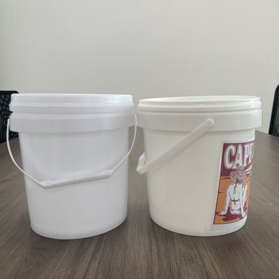 Bottine di plastica colorate con stampa IML e certificazione GAP/ISO/FDA
