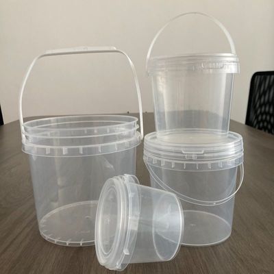 Silk Screen/Heat Transfer/IML Printing Contenitore in PP Plastico Round Bucket per personalizzazione